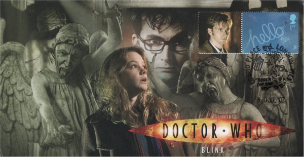 Doctor Who 2007 Series 3 Episode 10 Blink Collectible Stamp Cover Unsigned
