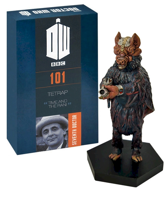 Doctor Who Figure Tetrap Eaglemoss Boxed Model Issue #101