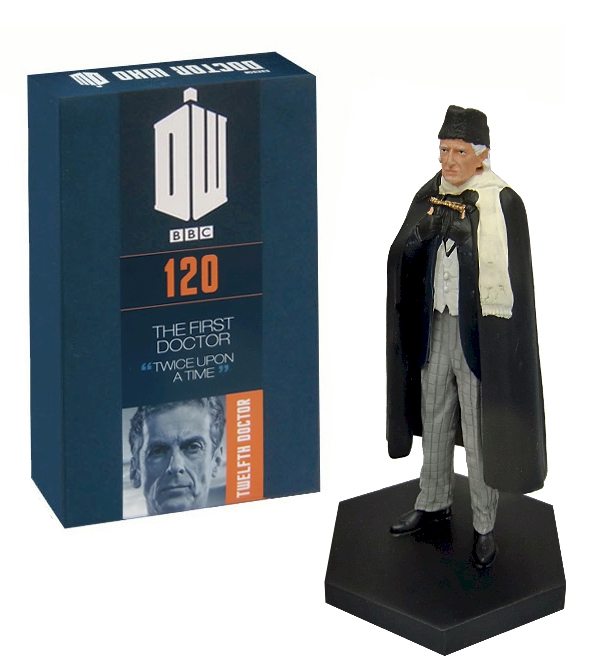 Doctor Who Figure 1st Doctor From 2017 Once Upon A Time Eaglemoss Boxed Model Issue #120