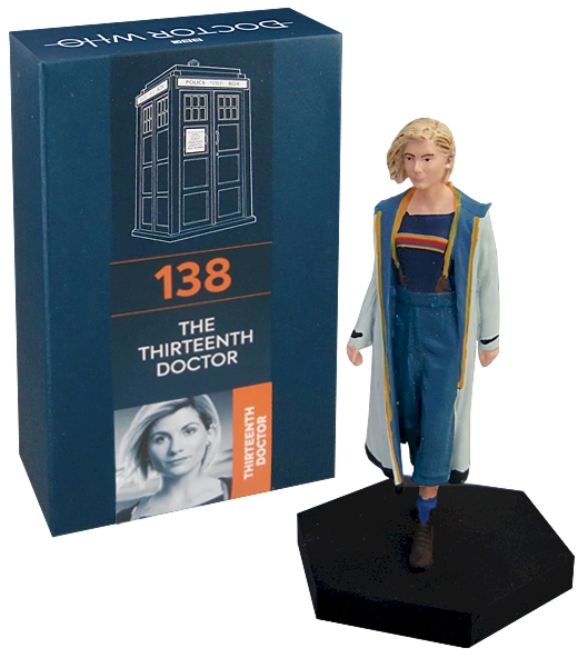 Doctor Who Figure Thirteenth Jodie Whittaker Eaglemoss Boxed Model Issue #138