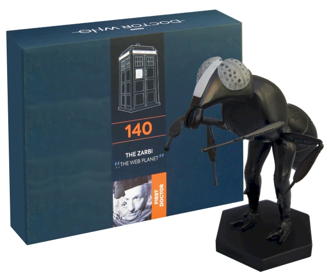 Doctor Who Figure Zarbi Eaglemoss Boxed Model Issue #140
