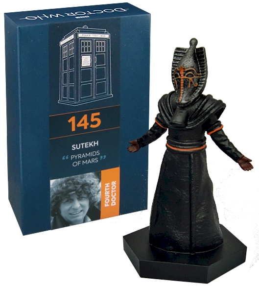 Doctor Who Figure Sutekh The Destroyer Eaglemoss Boxed Model Issue #145 DAMAGED PACKAGING