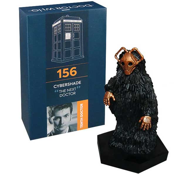 Doctor Who Figure Cybershade Eaglemoss Boxed Model Issue #156