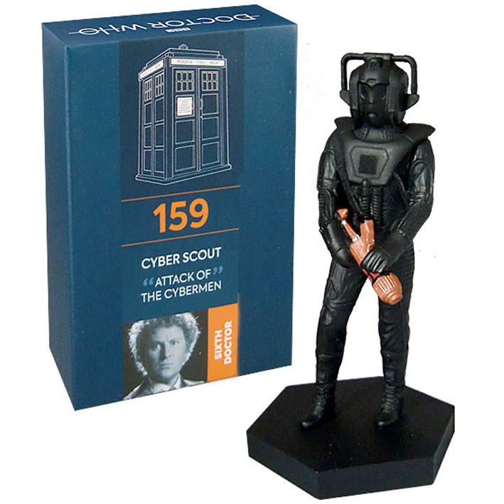 Doctor Who Figure Cyber Scout Eaglemoss Boxed Model Issue #159