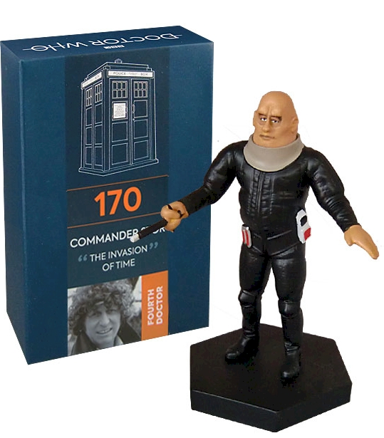 Doctor Who Figure Sontaran Commander Stor Eaglemoss Boxed Model Issue #170