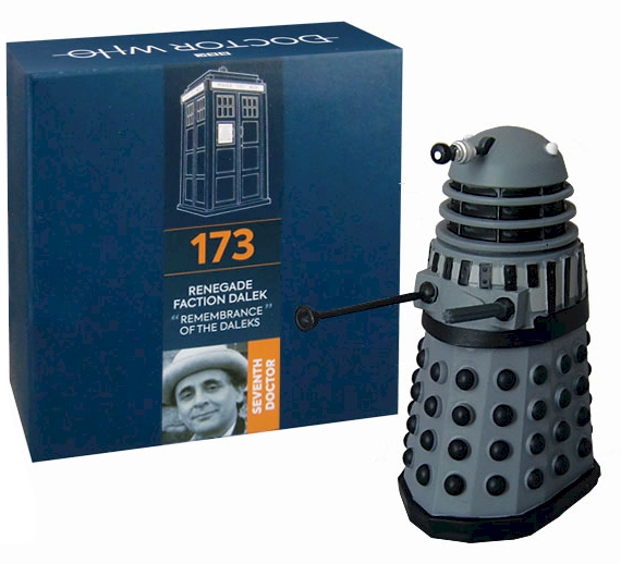 Doctor Who Figure Renegade Faction Dalek Eaglemoss Boxed Model Issue #173