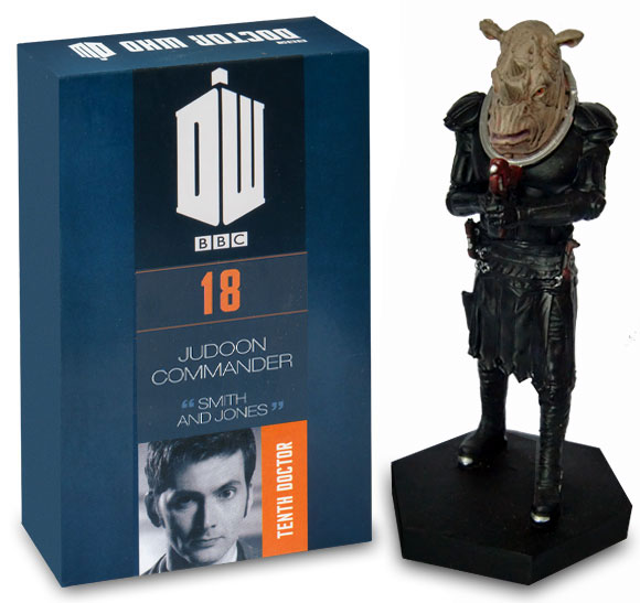 Doctor Who Figure Judoon Commander Eaglemoss Boxed Model Issue #18