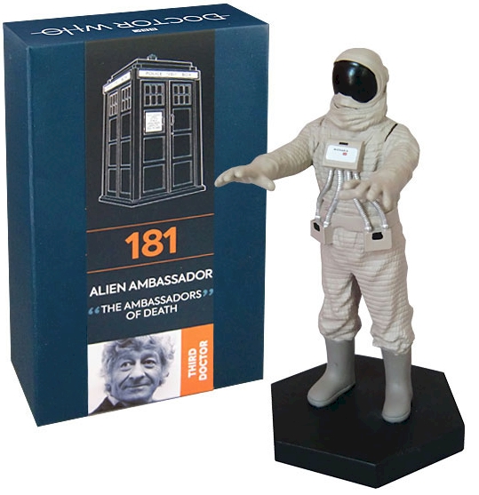 Doctor Who Figure Alien Ambassador Eaglemoss Boxed Model Issue #181