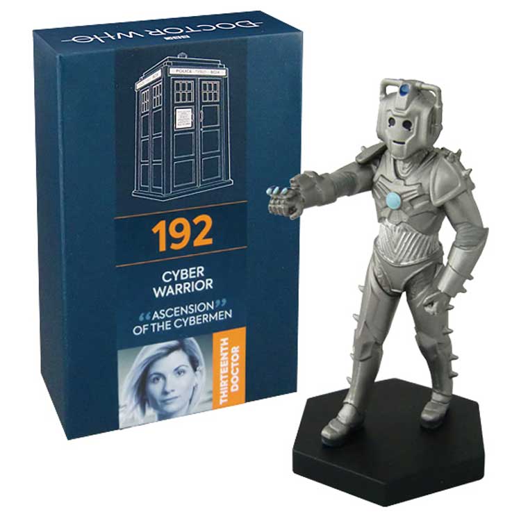 Doctor Who Figure Cyber Warrior Eaglemoss Boxed Model Issue #192