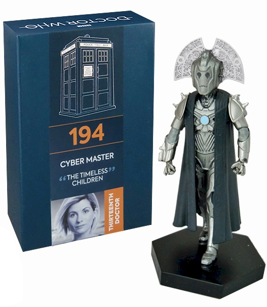 Doctor Who Figure Cyber Master Eaglemoss Boxed Model Issue #194