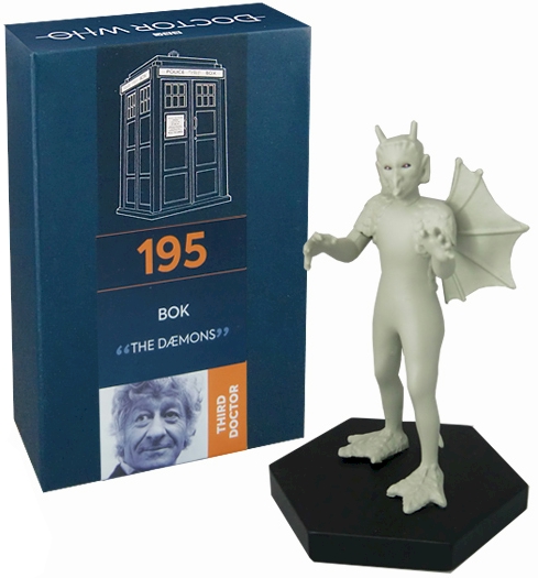 Doctor Who Figure Bok from The Daemons Eaglemoss Boxed Model Issue #195