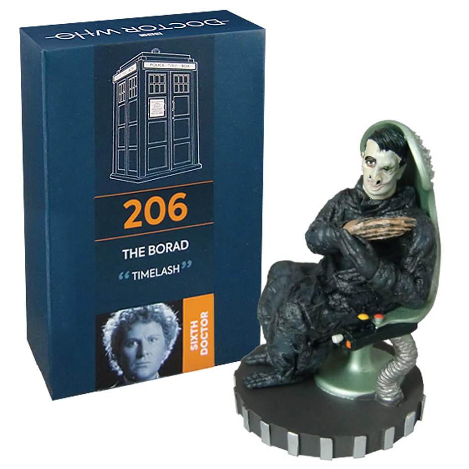 Doctor Who Figure Borad Eaglemoss Boxed Model Issue #206