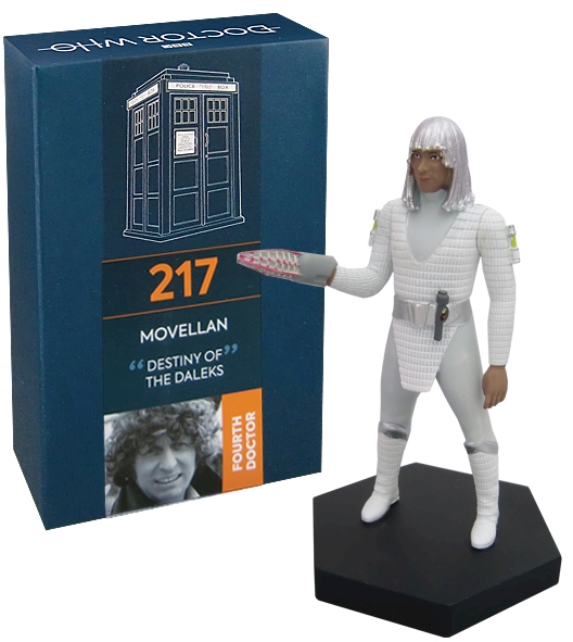 Doctor Who Figure Movellan Eaglemoss Boxed Model Issue #217 DAMAGED FIGURE