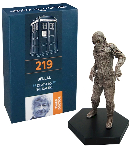 Doctor Who Figure Bellal Eaglemoss Boxed Model Issue #219 DAMAGED PACKAGING