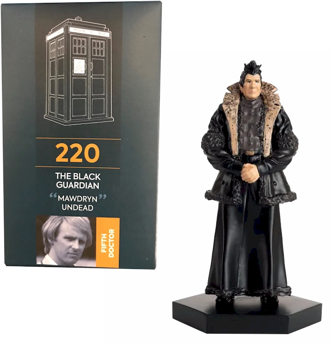 Doctor Who Figure The Black Guardian Eaglemoss Boxed Model Issue #220