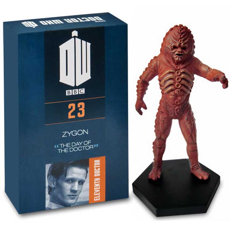 Doctor Who Figure Zygon Eaglemoss Boxed Model Issue #23