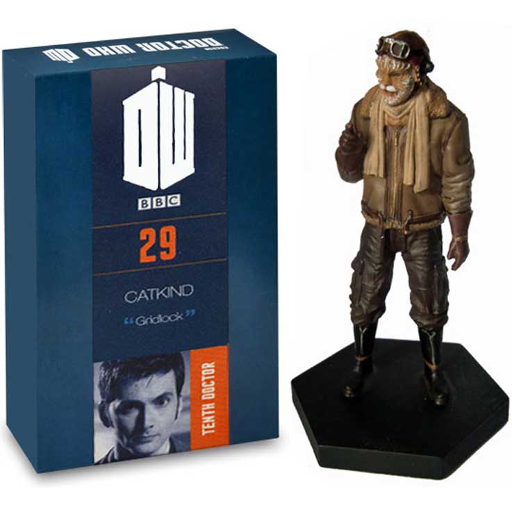 Doctor Who Figure Catkind Eaglemoss Boxed Model Issue #29