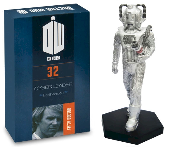 Doctor Who Figure Cyber Leader Eaglemoss Boxed Model Issue #32