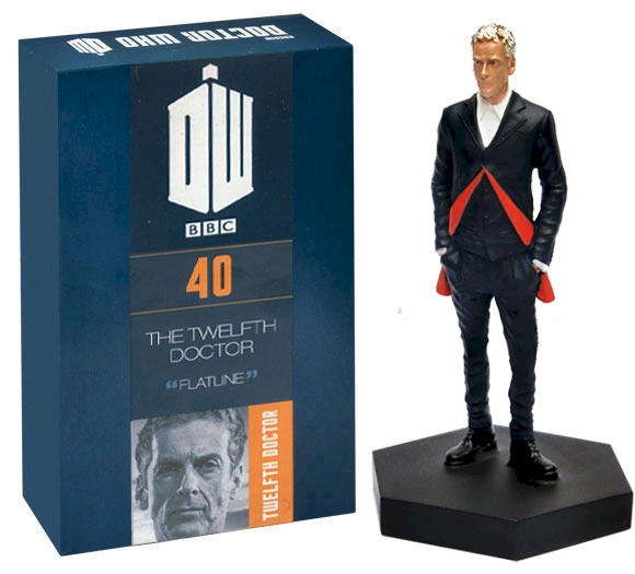 Doctor Who Figure 12th Doctor Eaglemoss Boxed Model Issue #40