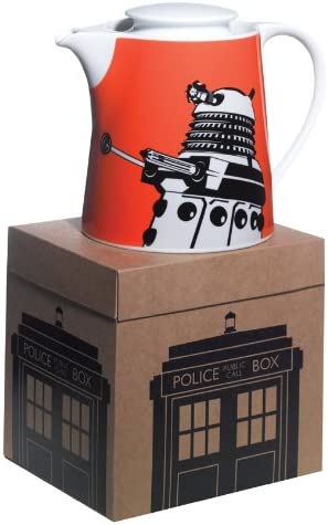 Doctor Who Dalek Teapot Boxed Official Design