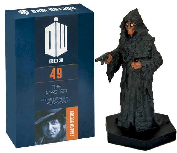 Doctor Who Figure Emaciated Master Eaglemoss Boxed Model Issue #49