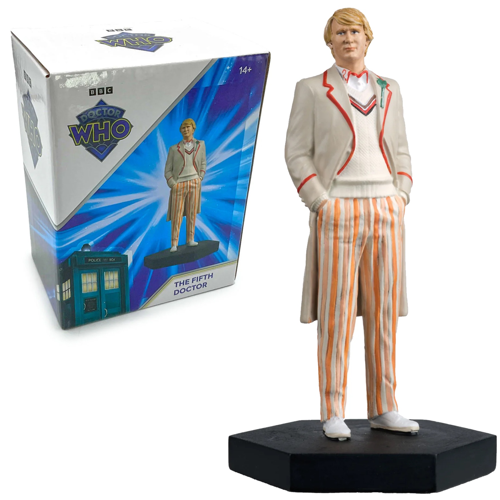 Coffret Doctor Who – Les Docteurs 9 à 13 – 5 Figurines 1:21 – Livre 60 Pages – Eaglemoss