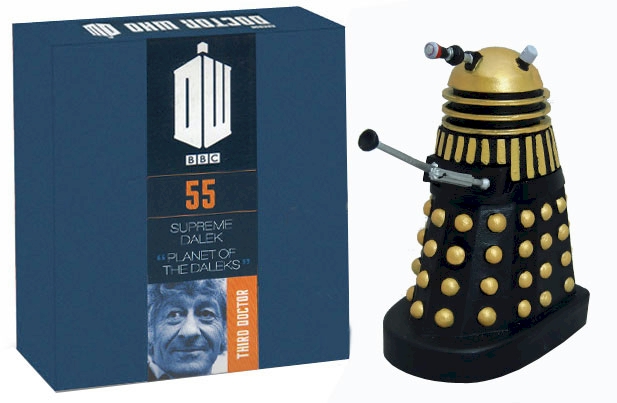 Doctor Who Figure Supreme Dalek Eaglemoss Boxed Model Issue #55