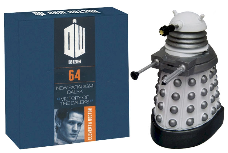 Doctor Who Supreme Paradigm Dalek From Victory of the Daleks Figue Eaglemoss Boxed Model Issue #64