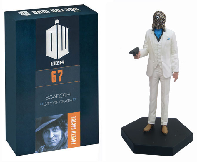 Doctor Who Figure SCAROTH Eaglemoss Boxed Model Issue #67
