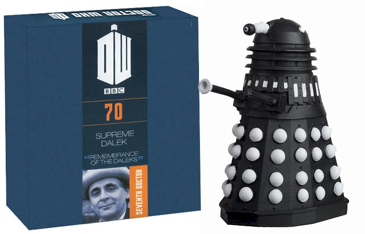 Doctor Who Figure Supreme Dalek From Resurrection of the Daleks Eaglemoss Boxed Model Issue #70
