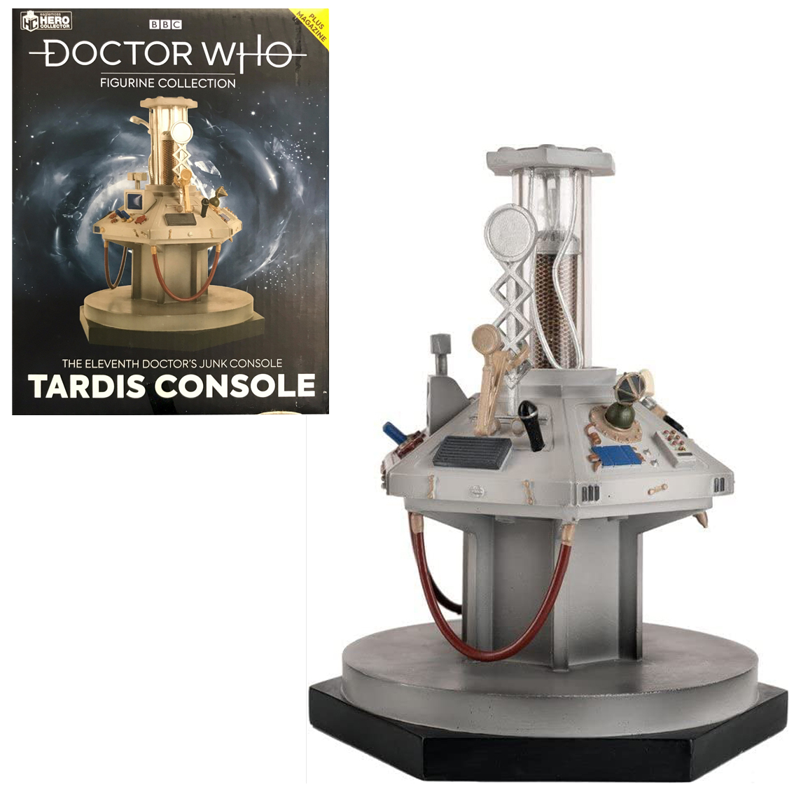 Doctor Who Junk Tardis Console 11th Doctor Eaglemoss Boxed Model Issue #8