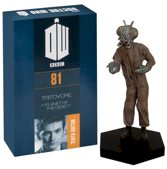 Doctor Who Figure Tritovore Eaglemoss Boxed Model Issue #81