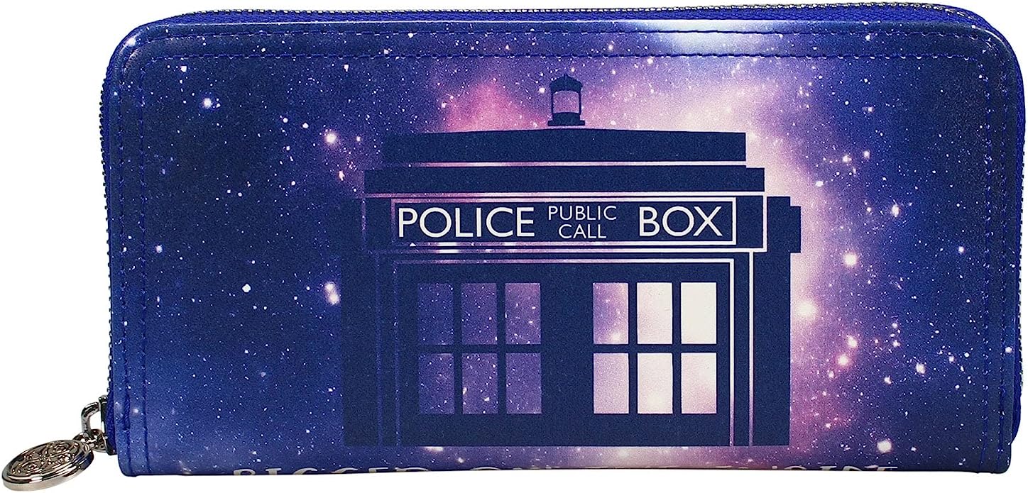 Doctor Who Large Tardis Galaxy Design Purse Serving Who fans and