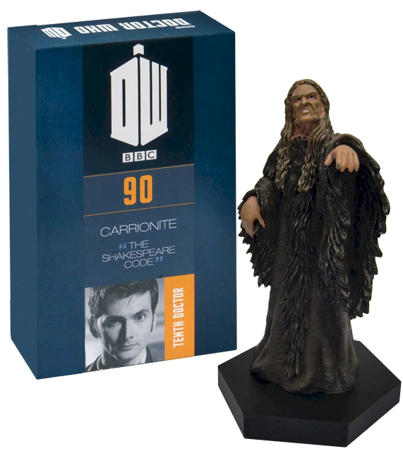 Doctor Who Figure Carrionite Mother Doomfinger Eaglemoss Boxed Model Issue #90