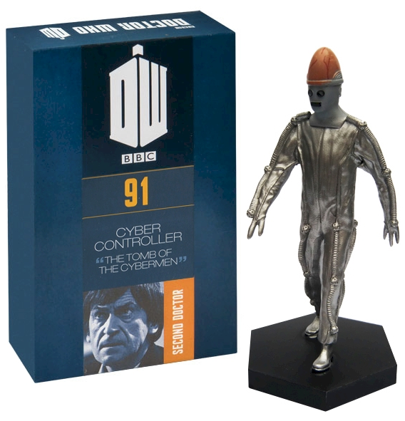 Doctor Who Figure Cyber Controller from Tomb of the Cyberman Eaglemoss Boxed Model Issue #91