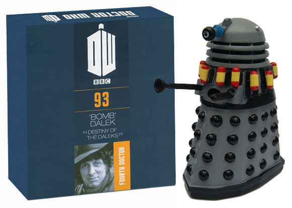Doctor Who Figure Suicide Squad Bomb Dalek Eaglemoss Boxed Model Issue #93