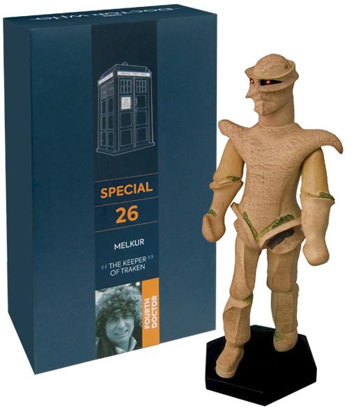 Doctor Who Figure Melkur Figure Eaglemoss Boxed Model Issue #S26