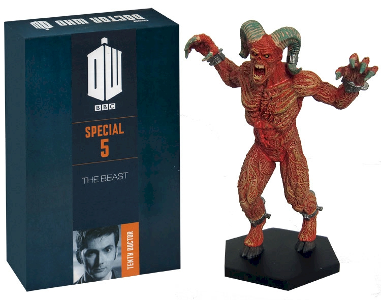 Doctor Who Figure The Beast Eaglemoss Boxed Model Issue #S5