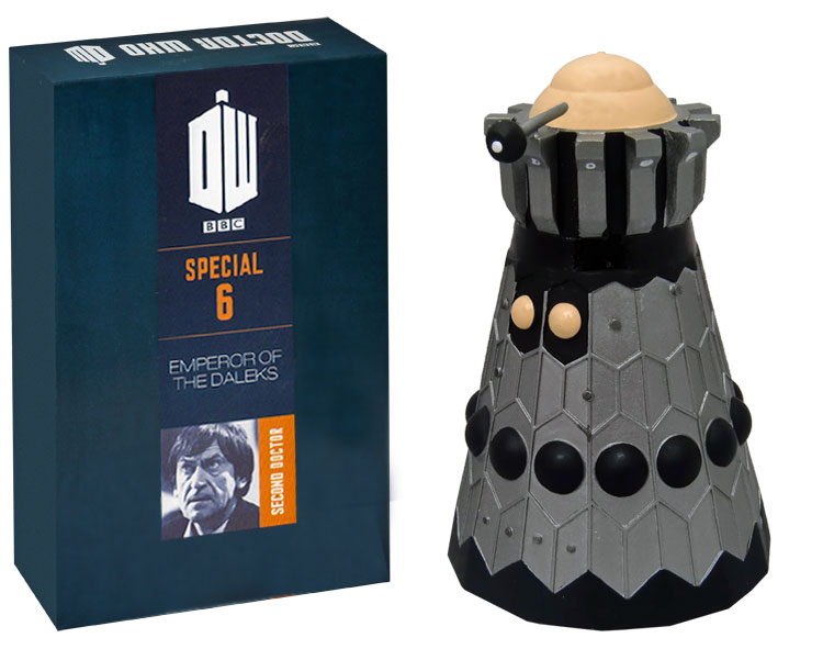 Doctor Who Figure Emperor of the Daleks Eaglemoss Boxed Model Issue #S6