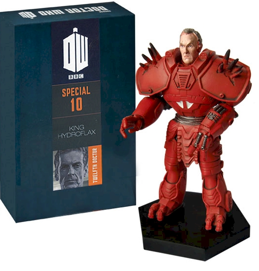 Doctor Who Figure Cyborg King Hydroflax Eaglemoss Boxed Model Issue #S10