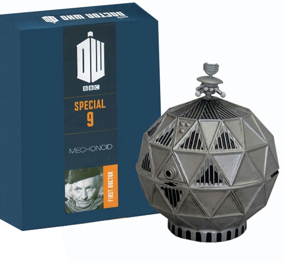 Doctor Who Figure Mechonoid Eaglemoss Boxed Model Issue #S9