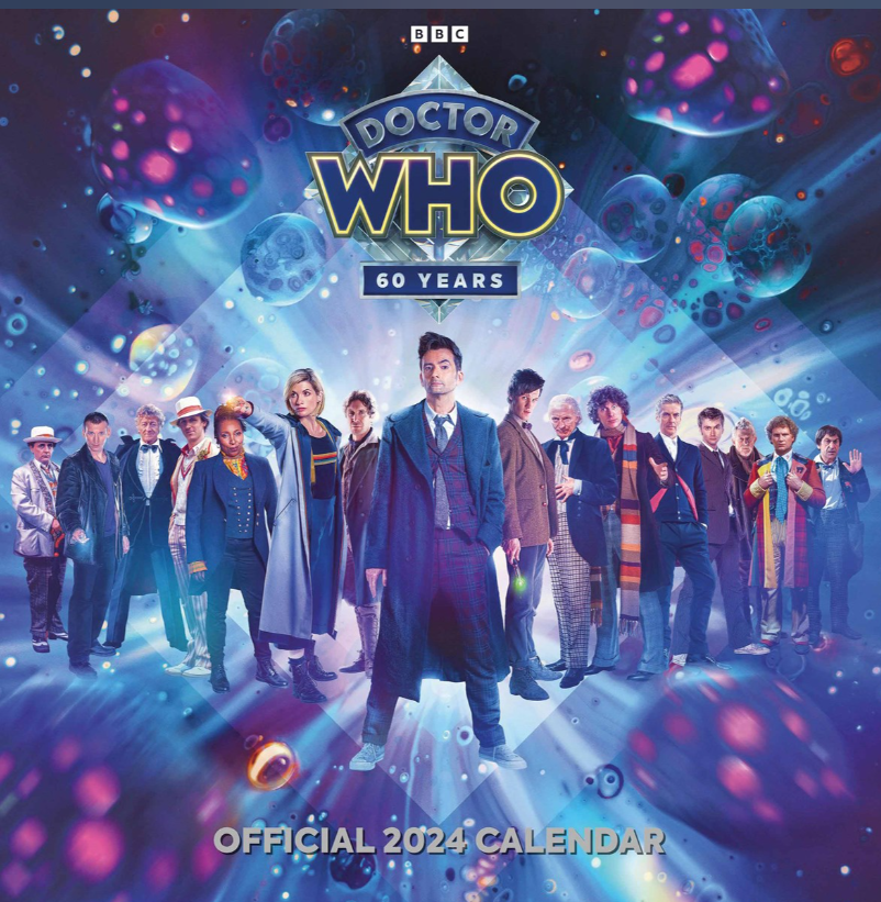 Doctor Who Official 2024 Wall Calendar