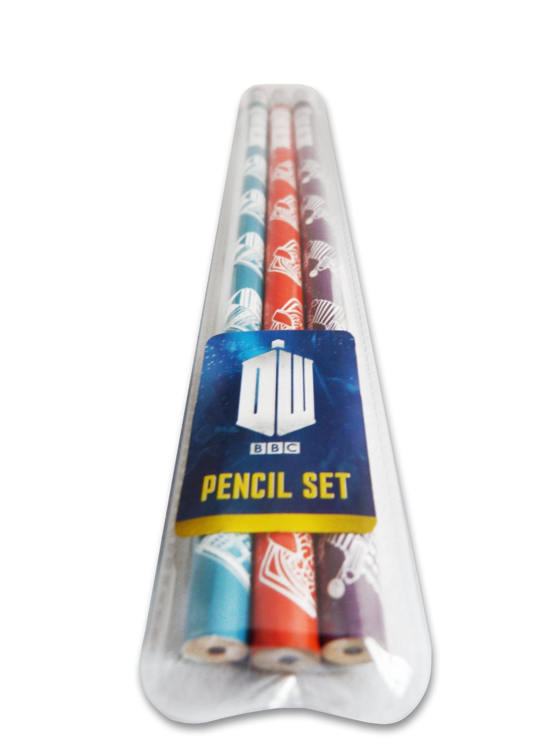 Doctor Who Pencil Set Pack of 3