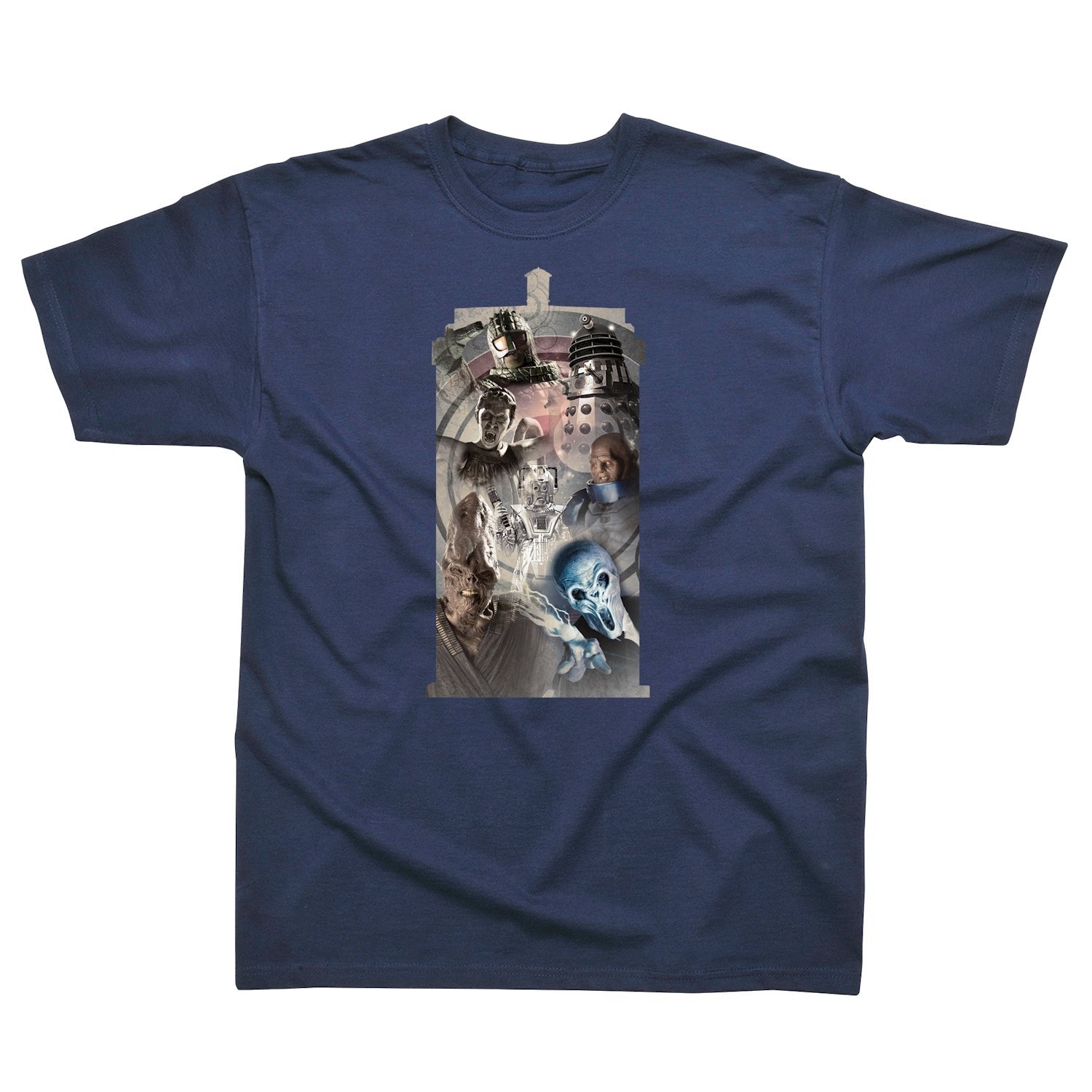 Doctor Who Tardis Silhouette Blue Adults T-Shirts - Serving Who fans ...