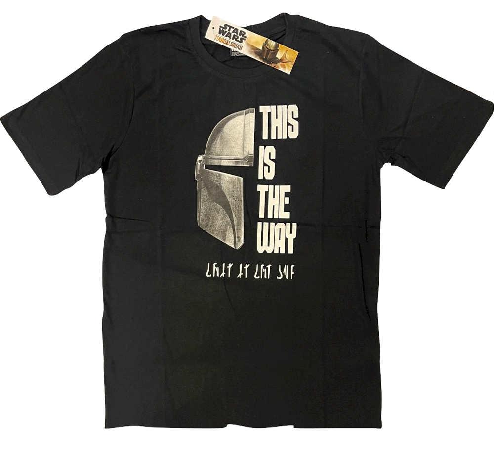 Star Wars Men's Graphic Tee - 'Not Today, Lazy AT-AT' Funny Blue T-Shirt (L-XL)