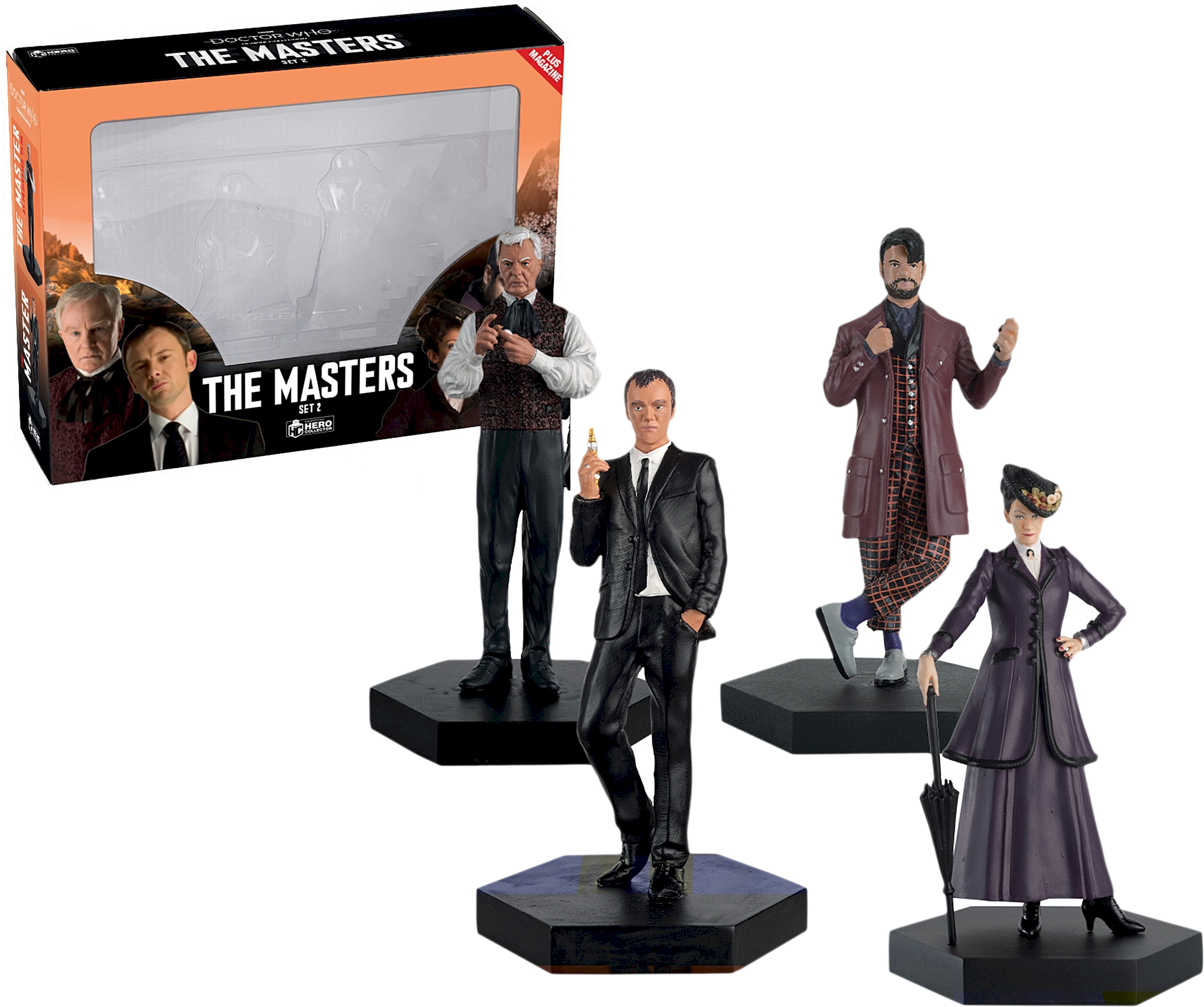 Doctor Who The Masters Set 2 Eaglemoss Box Set #9