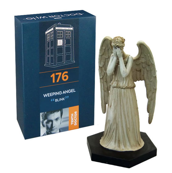 Doctor Who Figure Weeping Angel Eaglemoss Boxed Model Issue #176
