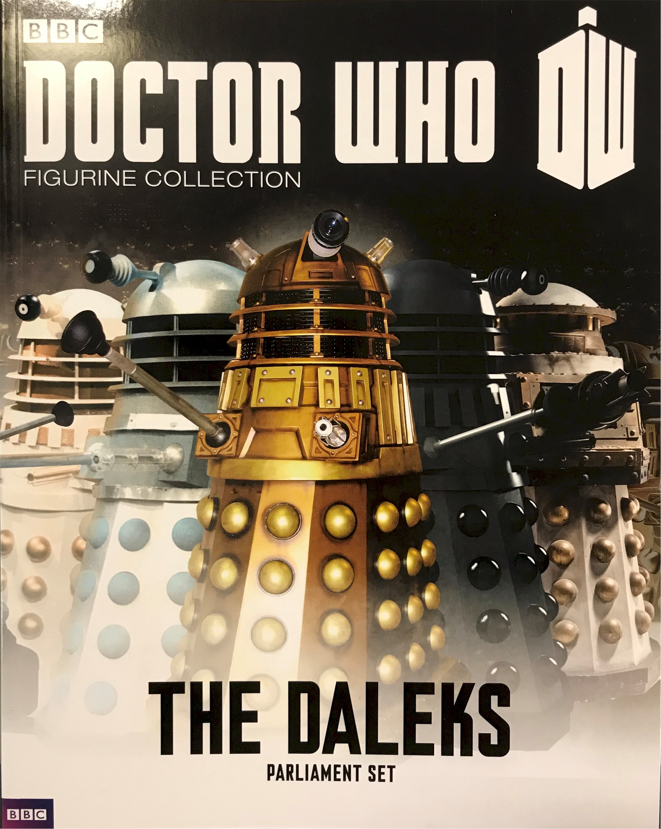 Doctor Who Dalek Parliament Figure Set #2 Booklet Eaglemoss