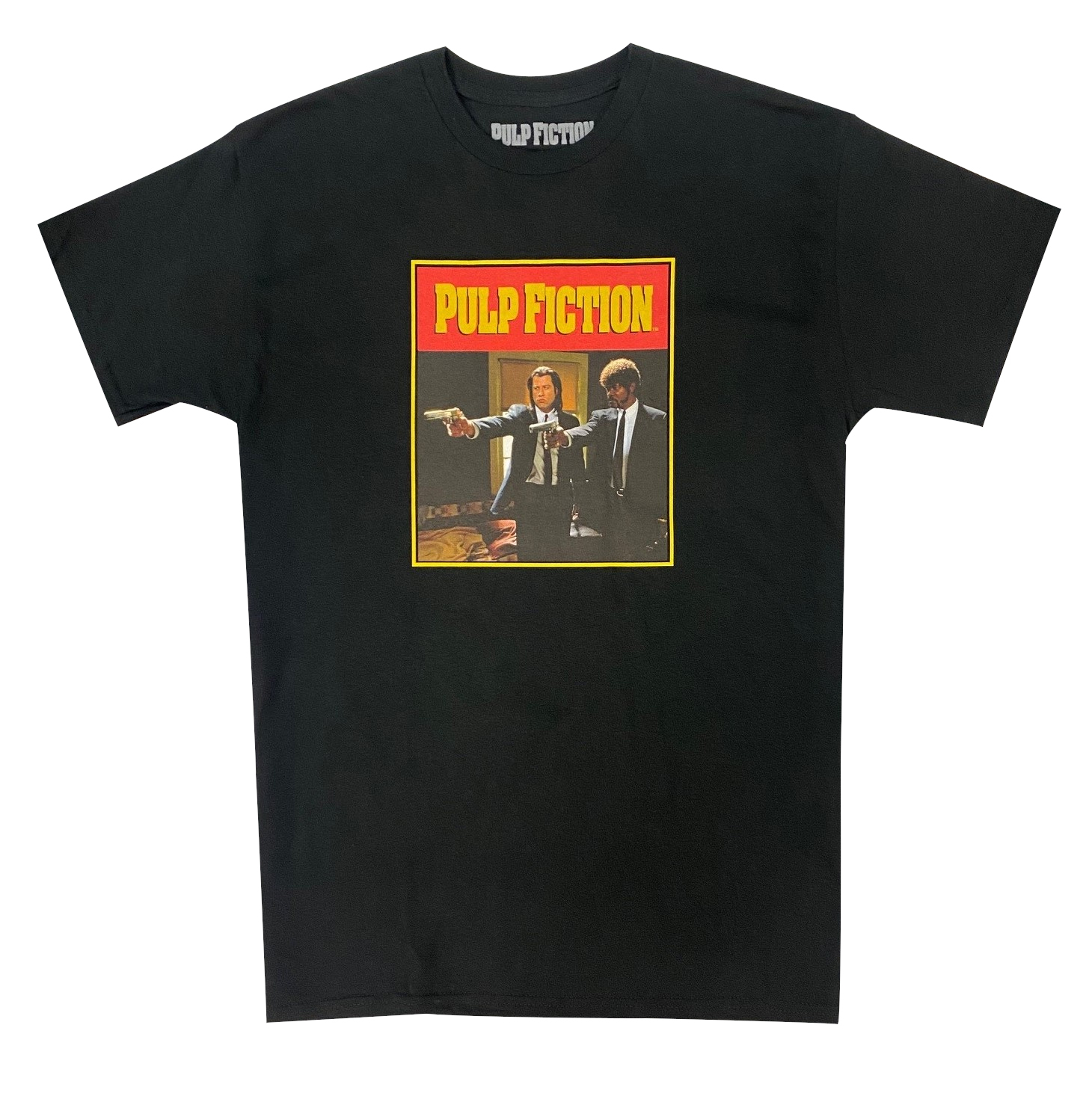 Pulp Fiction Jules & Vincent 'Vengeance' Black Adult T-Shirts