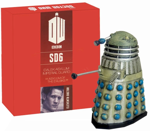 Doctor Who Figure Imperial Guard From The Asylum Of The Daleks Eaglemoss Boxed Model Issue Rare Dalek #SD6